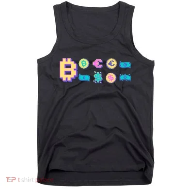Bitcoin Pixelated Tank Top