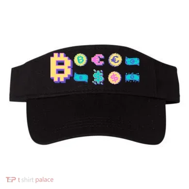 Bitcoin Pixelated Visor