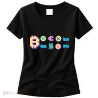 Bitcoin Pixelated Women's T-Shirt thumb 0