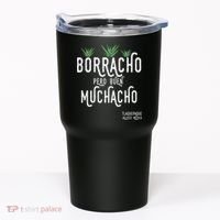 Borracho Pero Buen Muchacho Mexico Saying Tumbler thumb 0