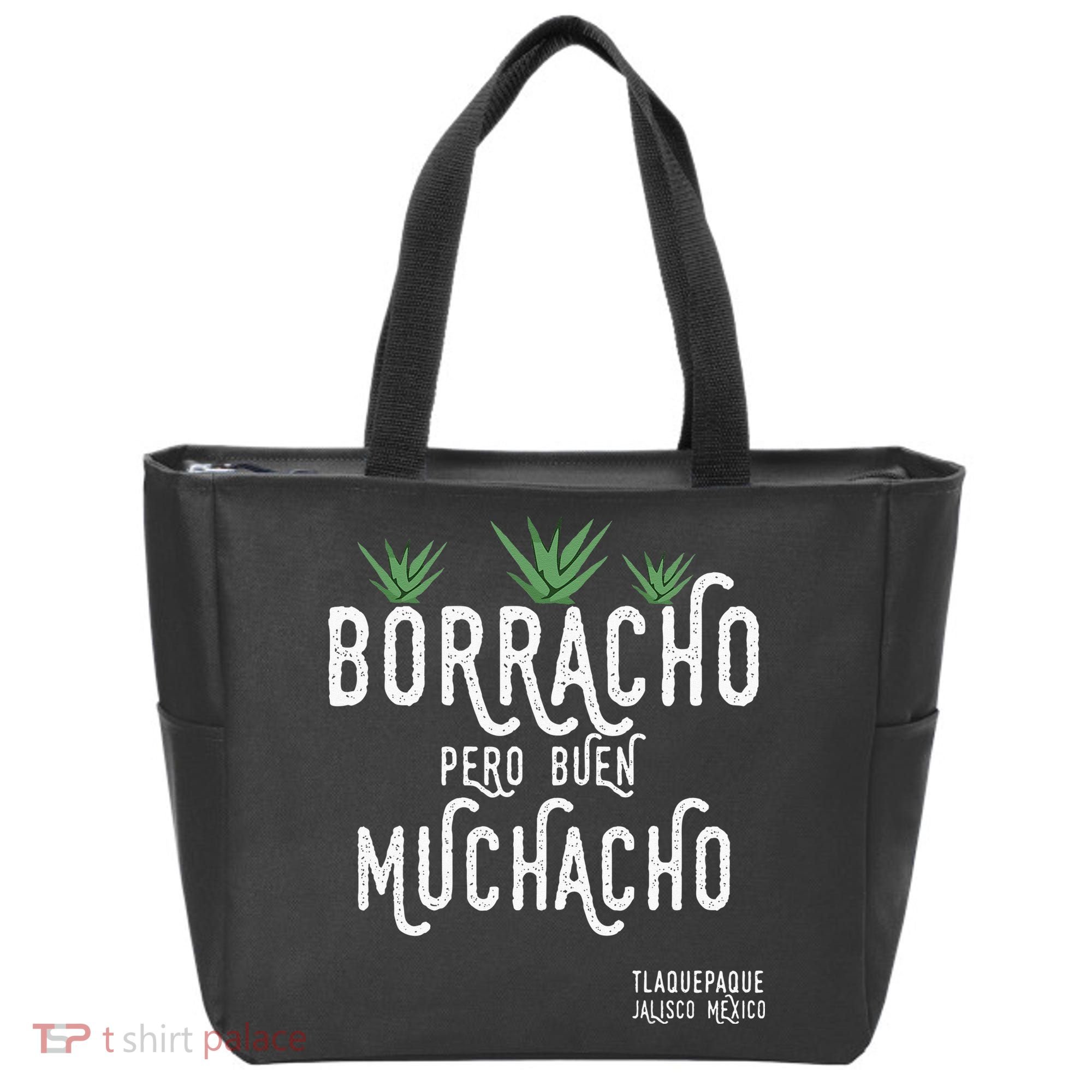 Borracho Pero Buen Muchacho Mexico Saying Tote Bag