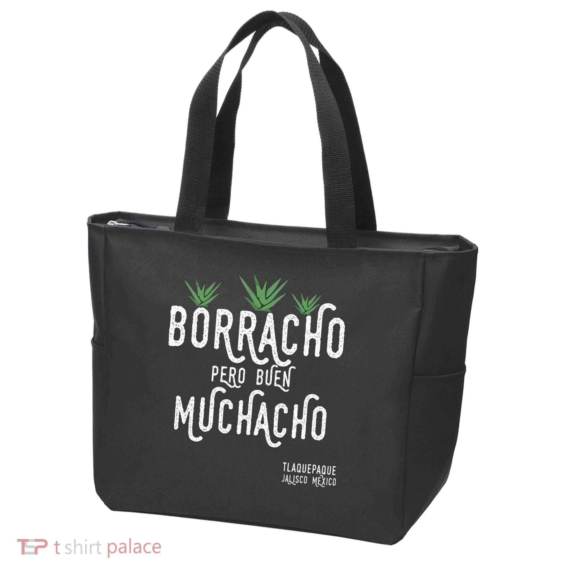 Borracho Pero Buen Muchacho Mexico Saying Tote Bag