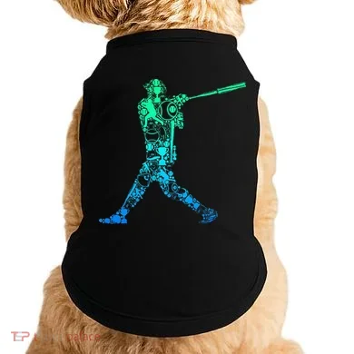 Baseball Player Batter Doggie Tank