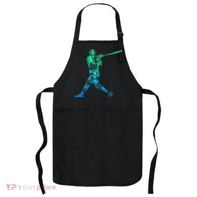 Baseball Player Batter Apron