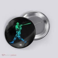 Baseball Player Batter Button thumb 0
