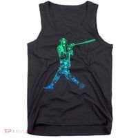 Baseball Player Batter Tank Top thumb 0