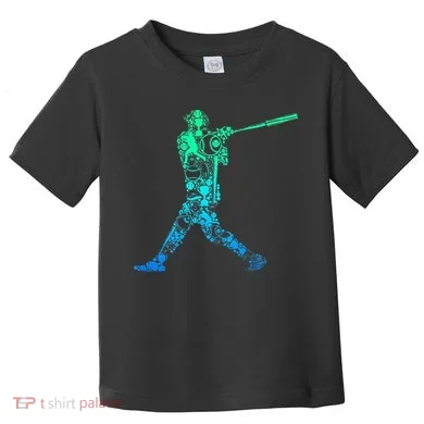 Baseball Player Batter Toddler T-Shirt