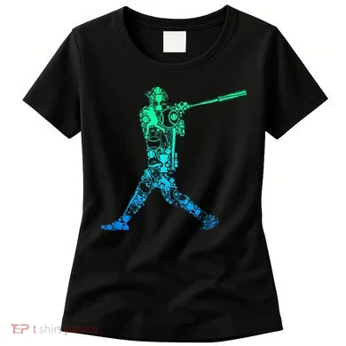 Baseball Player Batter Women's T-Shirt