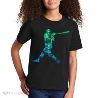 Baseball Player Batter Kids T-Shirt thumb 2