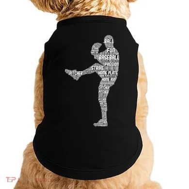 Baseball Pitcher Doggie Tank