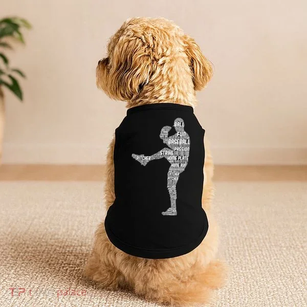 Baseball Pitcher Doggie Tank