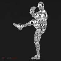 Baseball Pitcher Doggie Tank thumb 4