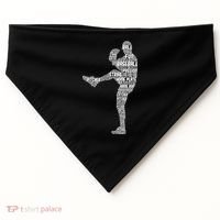 Baseball Pitcher USA-Made Doggie Bandana thumb 0