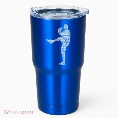 Baseball Pitcher Tumbler
