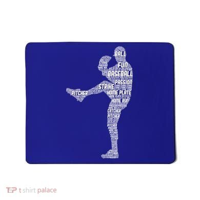 Baseball Pitcher Mousepad