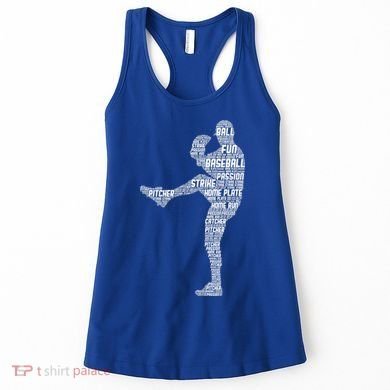 Baseball Pitcher Women's Tank Top