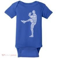 Baseball Pitcher Baby Bodysuit thumb 0