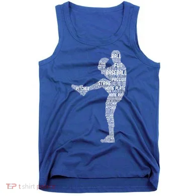 Baseball Pitcher Tank Top
