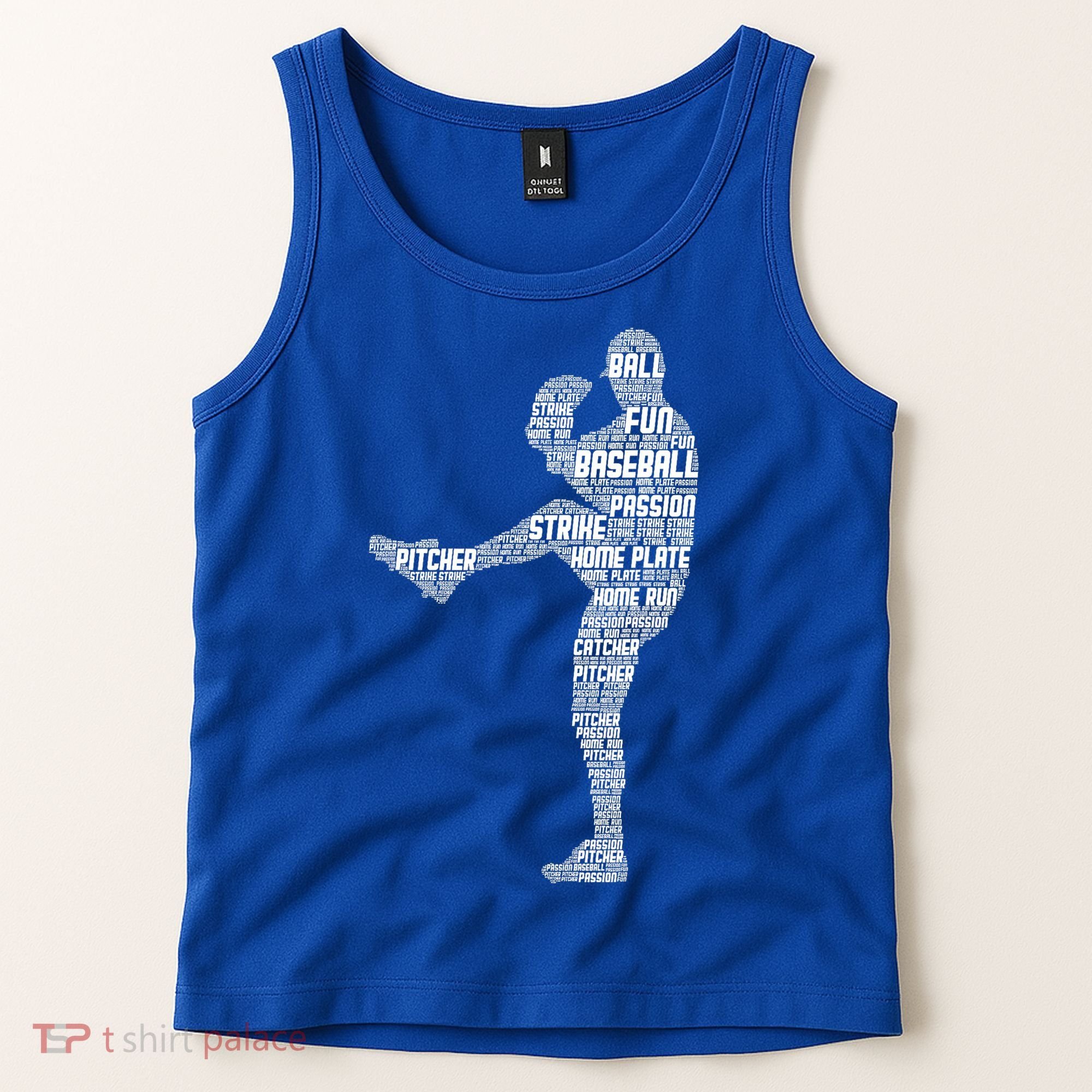 Baseball Pitcher Tank Top