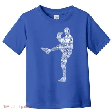 Baseball Pitcher Toddler T-Shirt