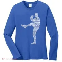Baseball Pitcher Women's Long Sleeve Shirt thumb 0