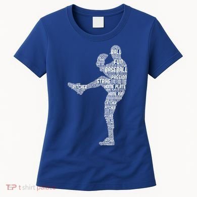 Baseball Pitcher Women's T-Shirt