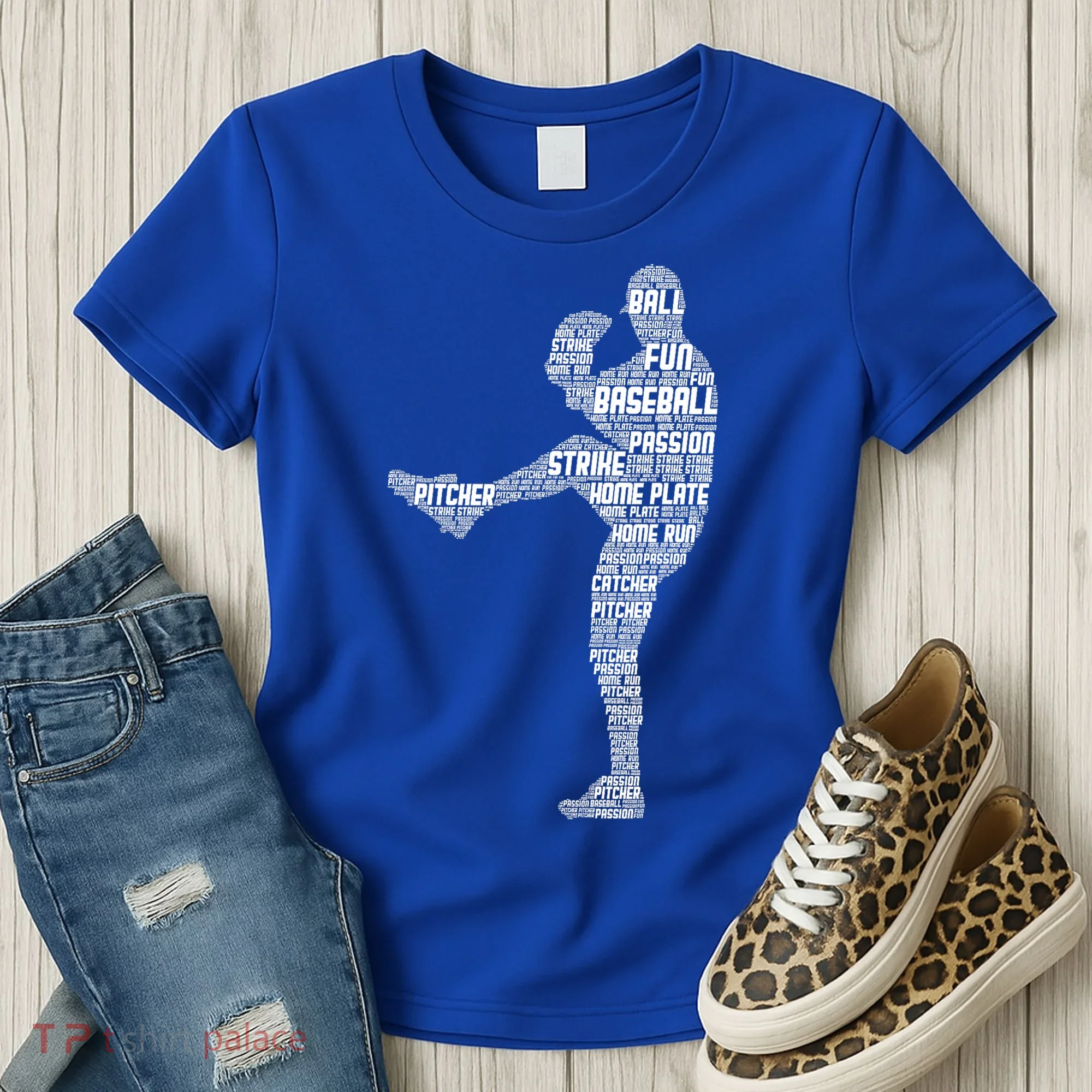 Baseball Pitcher Women's T-Shirt
