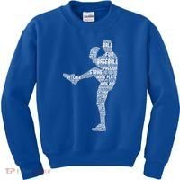 Baseball Pitcher Kids Sweatshirt thumb 0