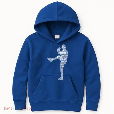 Baseball Pitcher Kids Hoodie