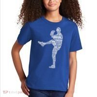 Baseball Pitcher Kids T-Shirt thumb 2