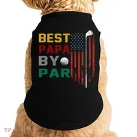 Best Papa By Par Doggie Tank thumb 0