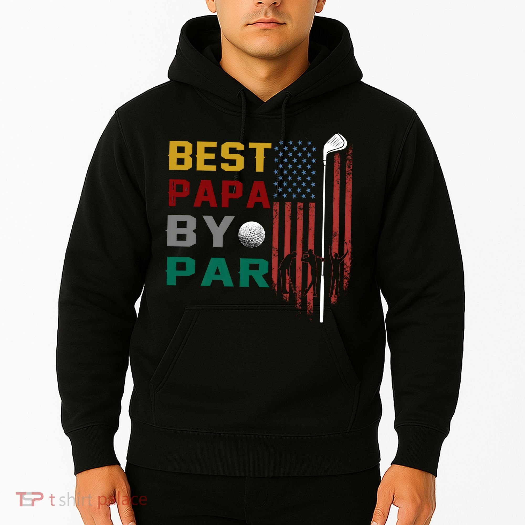 Best Papa By Par Hoodie