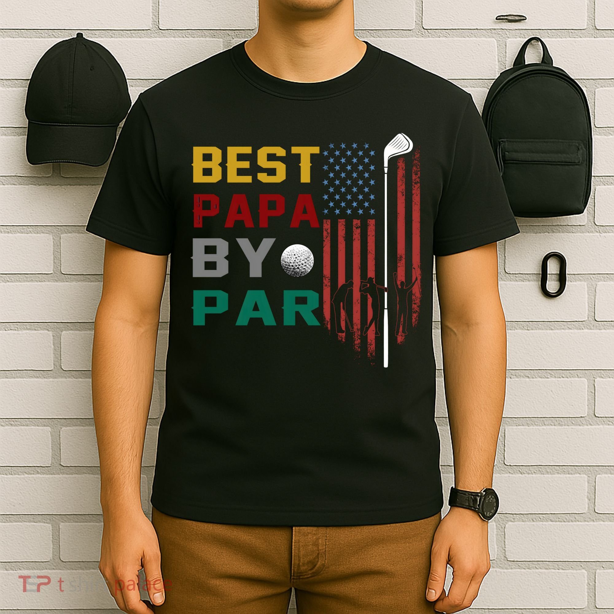 Best Papa By Par T-Shirt