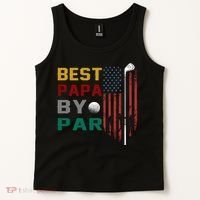 Best Papa By Par Tank Top thumb 2