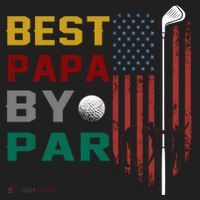Best Papa By Par Golf Towel thumb 3