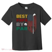Best Papa By Par Toddler T-Shirt thumb 0
