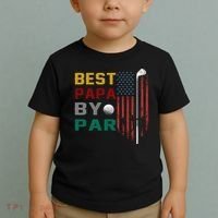 Best Papa By Par Toddler T-Shirt thumb 2