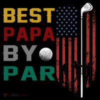 Best Papa By Par Toddler T-Shirt thumb 4