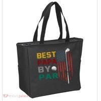 Best Papa By Par Tote Bag thumb 2