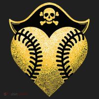 Baseball Pirate Baseball Player Women's Sweatshirt thumb 2