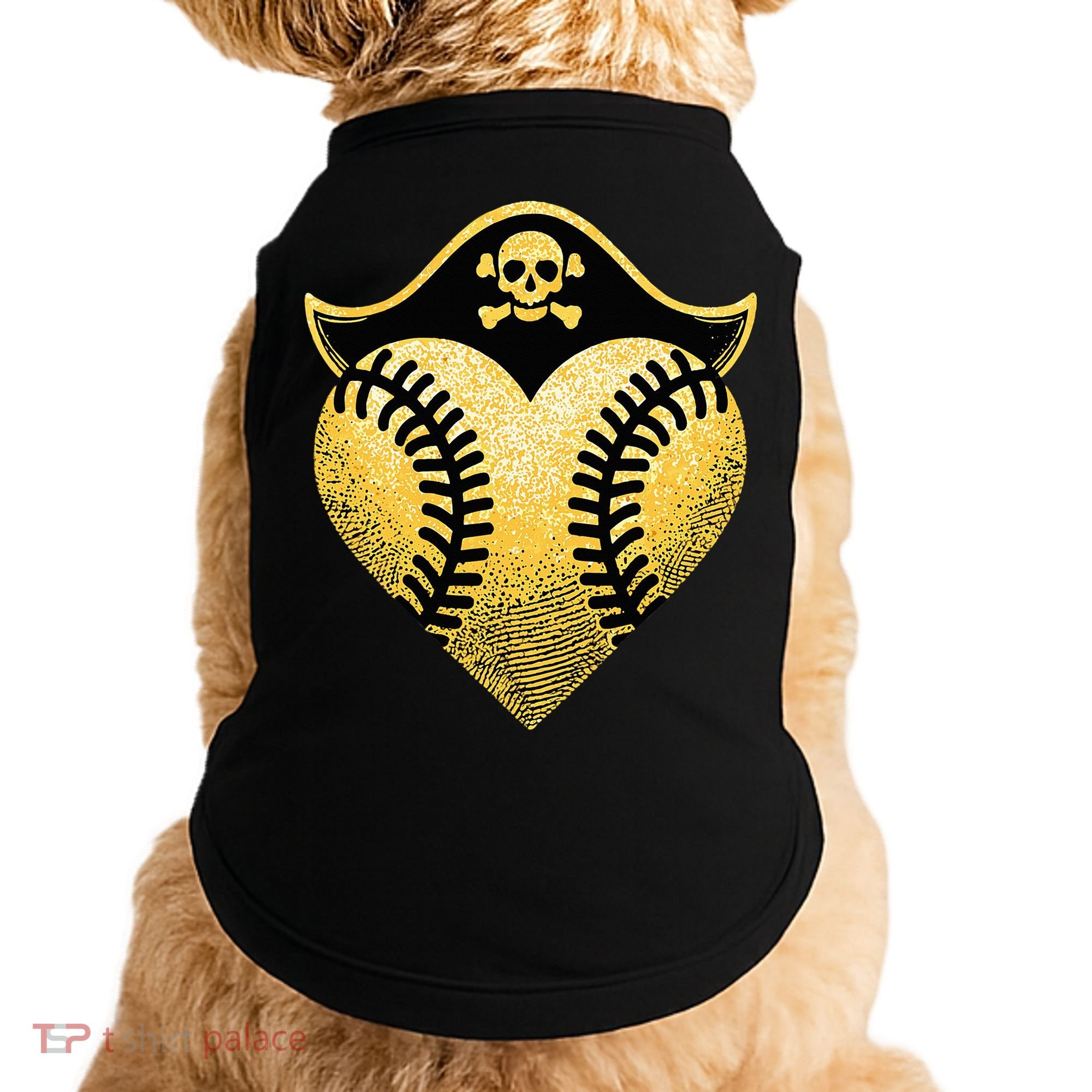 Baseball Pirate Baseball Player Doggie Tank