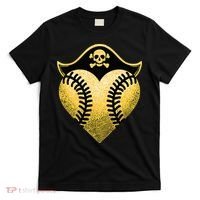 Baseball Pirate Baseball Player T-Shirt thumb 0