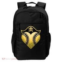 Baseball Pirate Baseball Player Backpack thumb 0