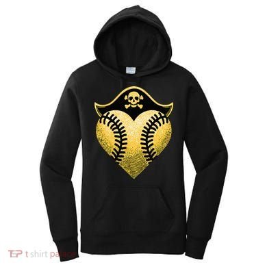 Baseball Pirate Baseball Player Women's Hoodie