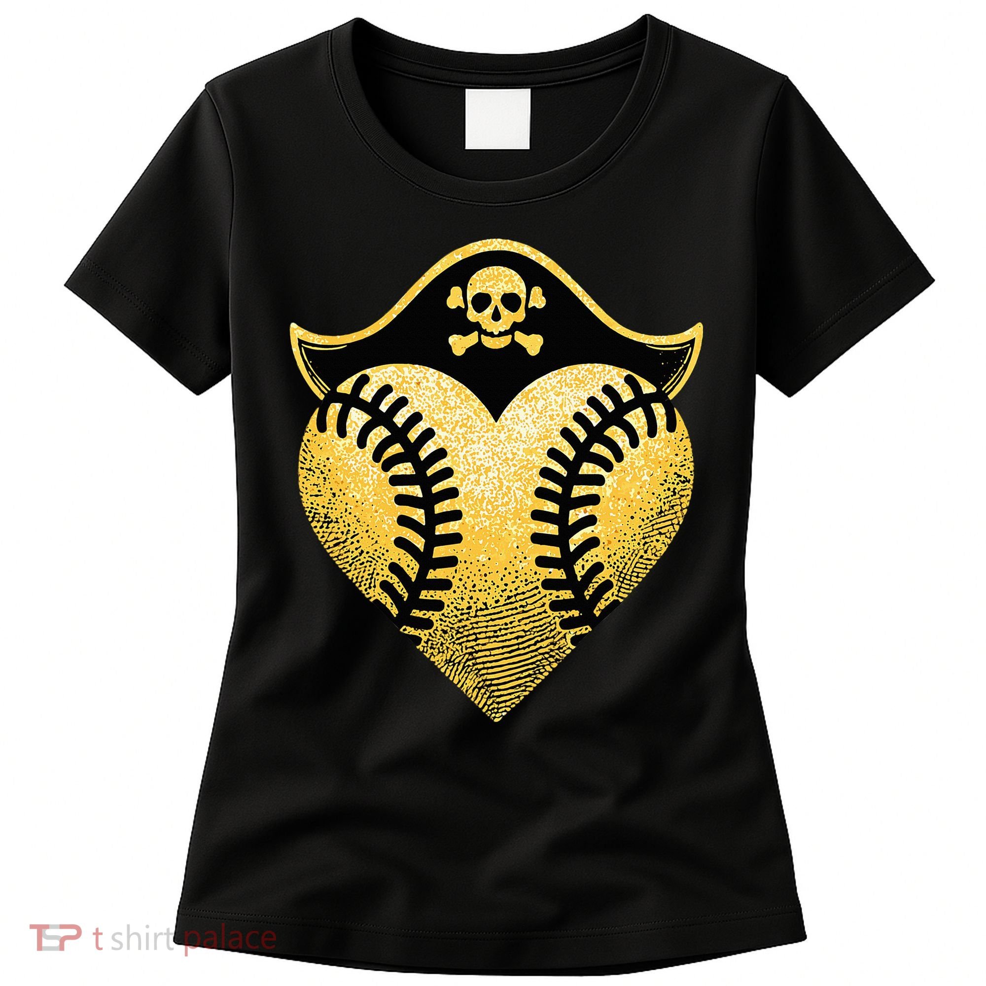 Baseball Pirate Baseball Player Women's T-Shirt