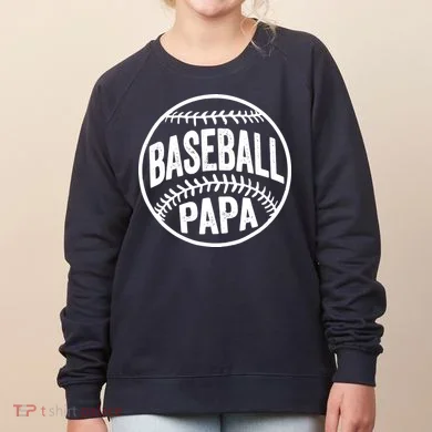 Baseball Papa Women's Sweatshirt