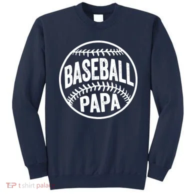 Baseball Papa Sweatshirt