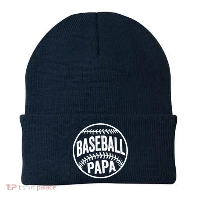 Baseball Papa Beanie