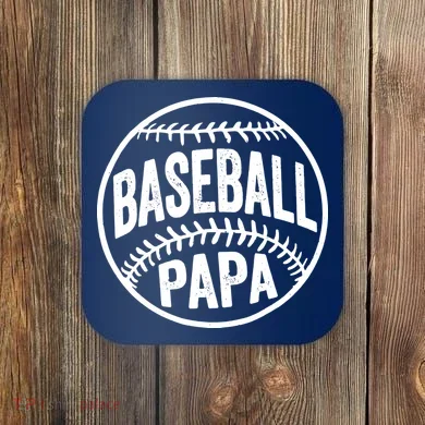 Baseball Papa Coaster