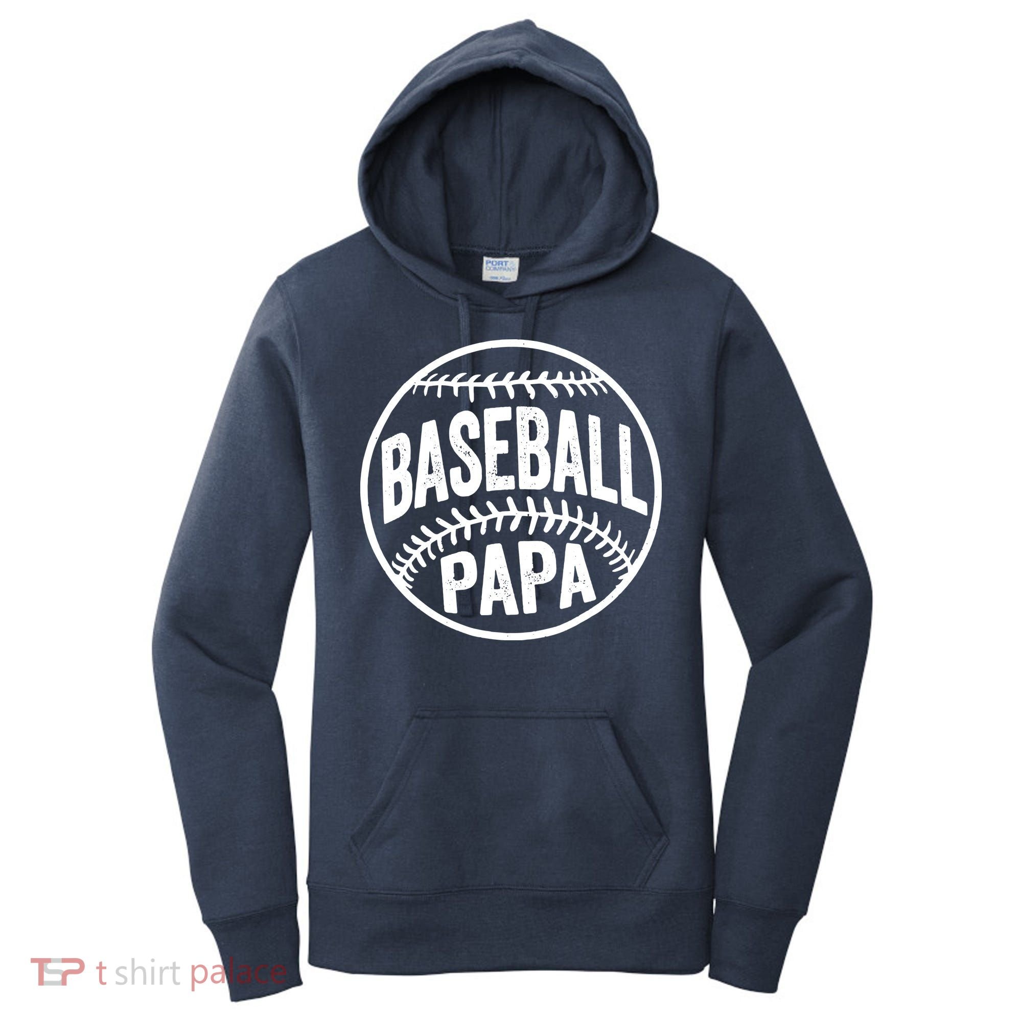 Baseball Papa Women's Hoodie